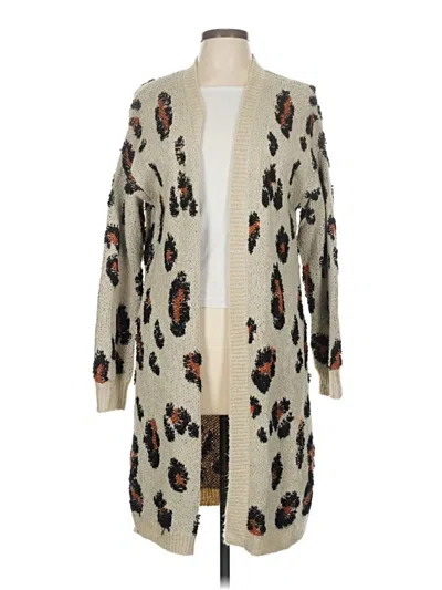 Pre-owned Knox Rose Cardigan Sweater In White