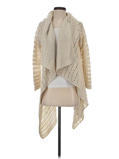 Pre-owned Knox Rose Cardigan Sweater In White