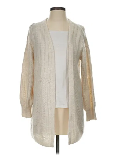 Pre-owned Knox Rose Cardigan Sweater In White