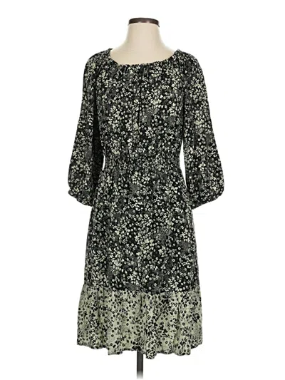 Pre-owned Knox Rose Casual Dress In Black