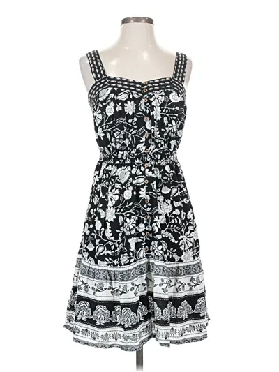 Pre-owned Knox Rose Casual Dress In Black