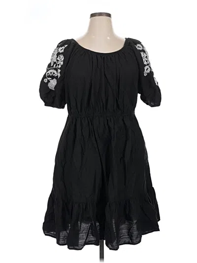 Pre-owned Knox Rose Casual Dress In Black