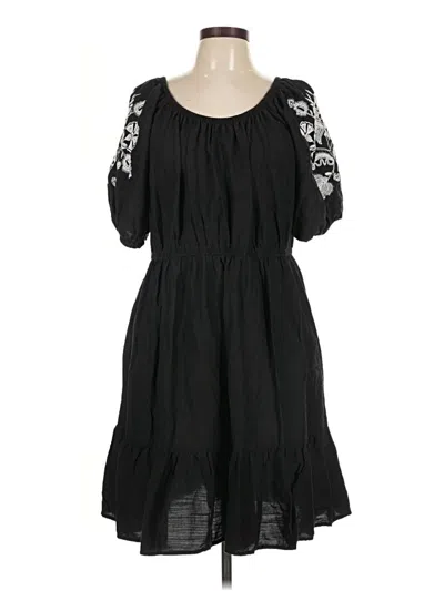 Pre-owned Knox Rose Casual Dress In Black