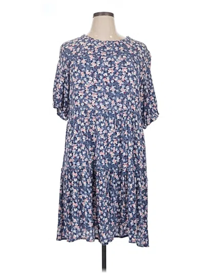 Pre-owned Knox Rose Casual Dress In Blue