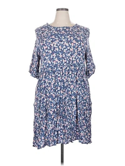 Pre-owned Knox Rose Casual Dress In Blue