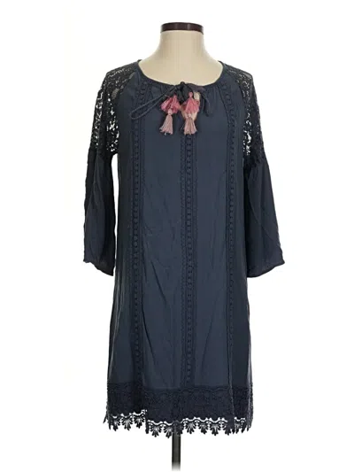 Pre-owned Knox Rose Casual Dress In Blue