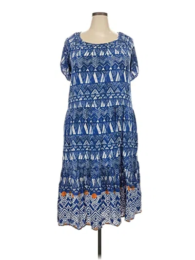 Pre-owned Knox Rose Casual Dress In Blue