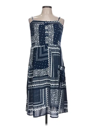Pre-owned Knox Rose Casual Dress In Blue
