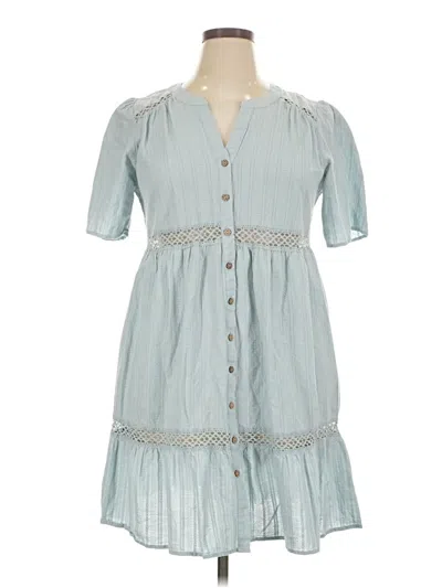Pre-owned Knox Rose Casual Dress In Blue