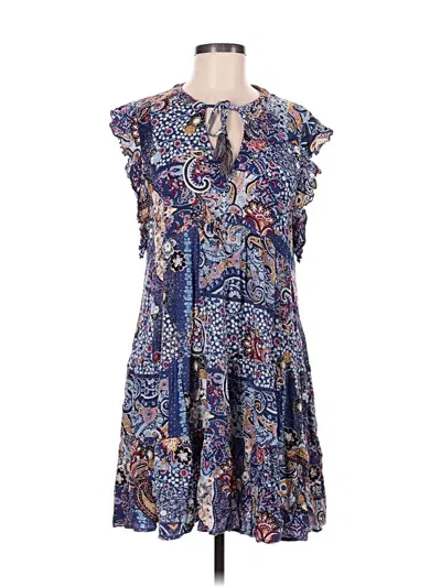 Pre-owned Knox Rose Casual Dress In Blue