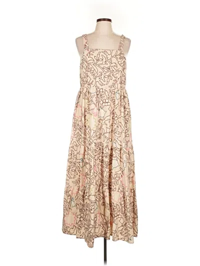 Pre-owned Knox Rose Casual Dress In Brown