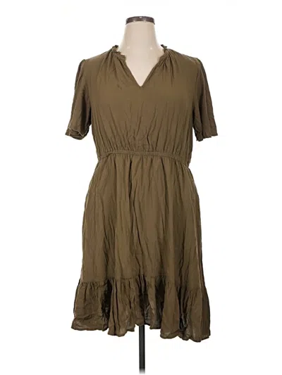 Pre-owned Knox Rose Casual Dress In Brown