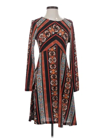 Pre-owned Knox Rose Casual Dress In Brown