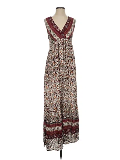Pre-owned Knox Rose Casual Dress In Brown
