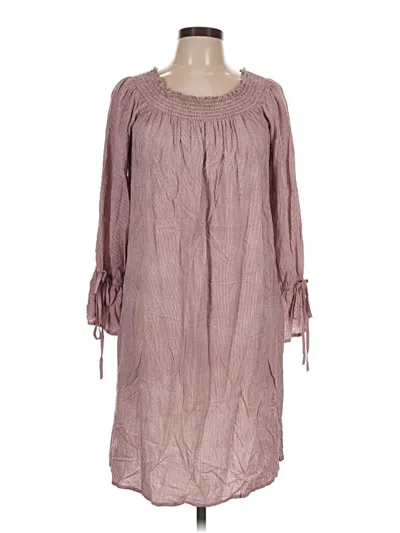 Pre-owned Knox Rose Casual Dress In Burgundy