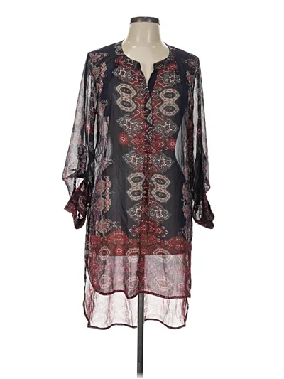 Pre-owned Knox Rose Casual Dress In Gray