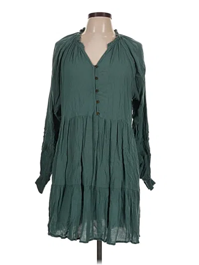 Pre-owned Knox Rose Casual Dress In Green