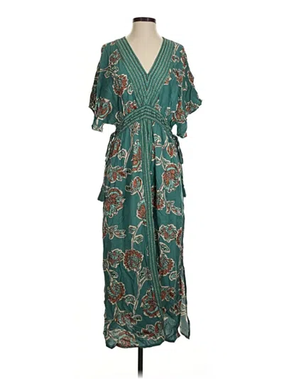 Pre-owned Knox Rose Casual Dress In Green