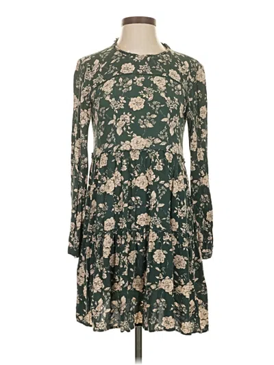 Pre-owned Knox Rose Casual Dress In Green