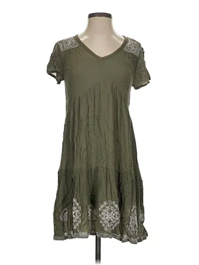 Pre-owned Knox Rose Casual Dress In Green