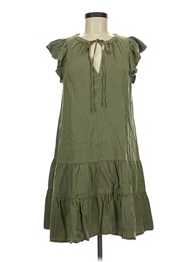 Pre-owned Knox Rose Casual Dress In Green