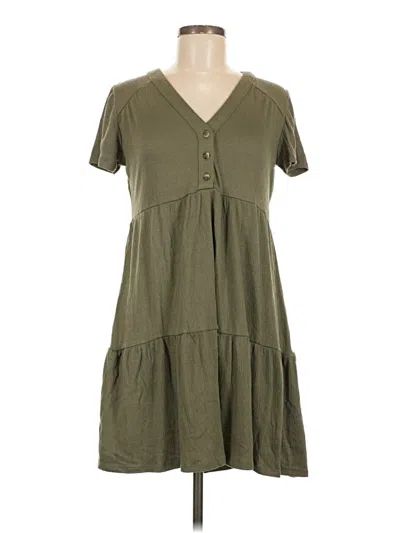 Pre-owned Knox Rose Casual Dress In Green