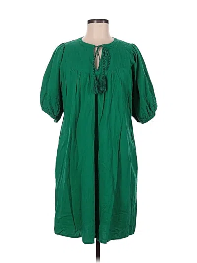 Pre-owned Knox Rose Casual Dress In Green