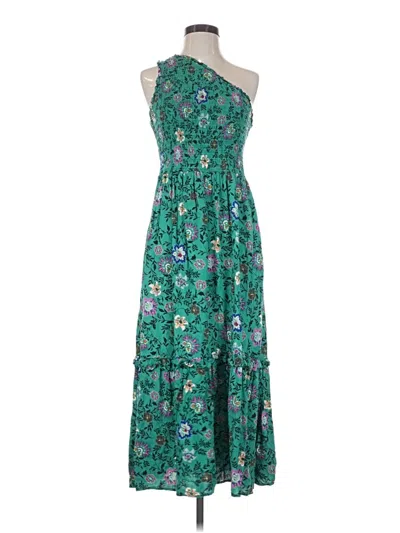Pre-owned Knox Rose Casual Dress In Green