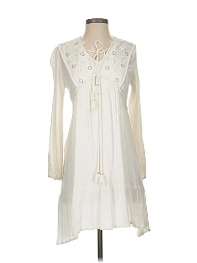 Pre-owned Knox Rose Casual Dress In Ivory
