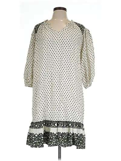 Pre-owned Knox Rose Casual Dress In Ivory