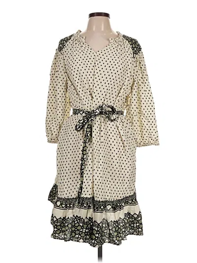Pre-owned Knox Rose Casual Dress In Ivory