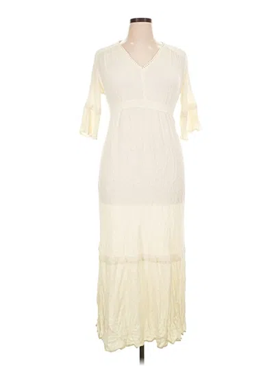 Pre-owned Knox Rose Casual Dress In Ivory