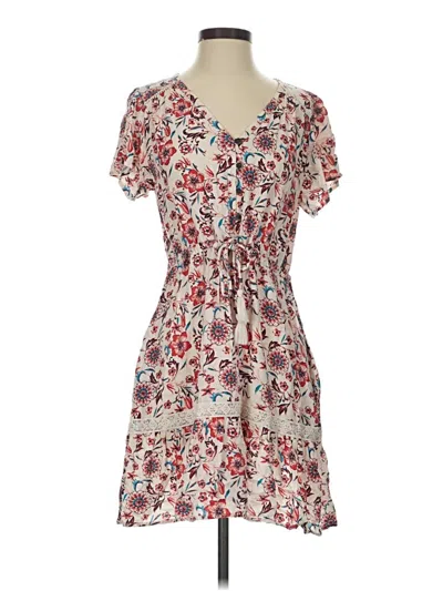 Pre-owned Knox Rose Casual Dress In Ivory