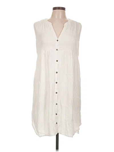Pre-owned Knox Rose Casual Dress In Ivory
