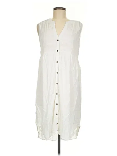 Pre-owned Knox Rose Casual Dress In Ivory