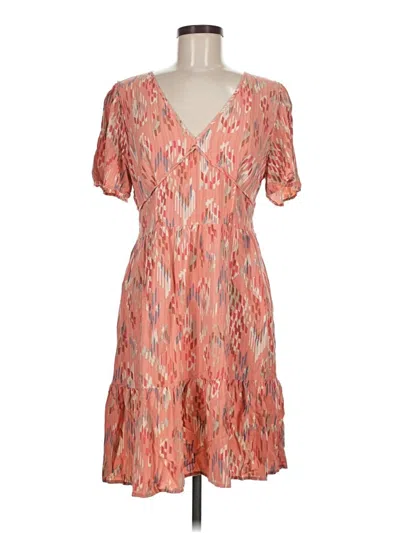Pre-owned Knox Rose Casual Dress In Orange