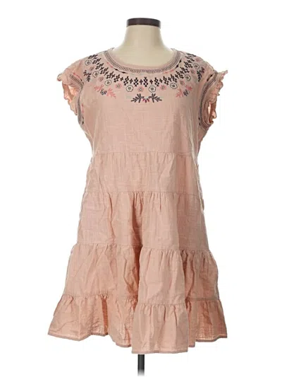 Pre-owned Knox Rose Casual Dress In Orange