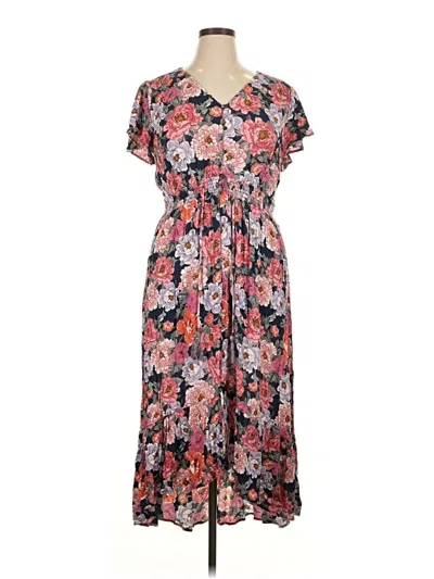 Pre-owned Knox Rose Casual Dress In Pink