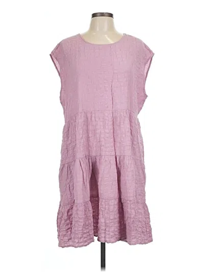 Pre-owned Knox Rose Casual Dress In Pink