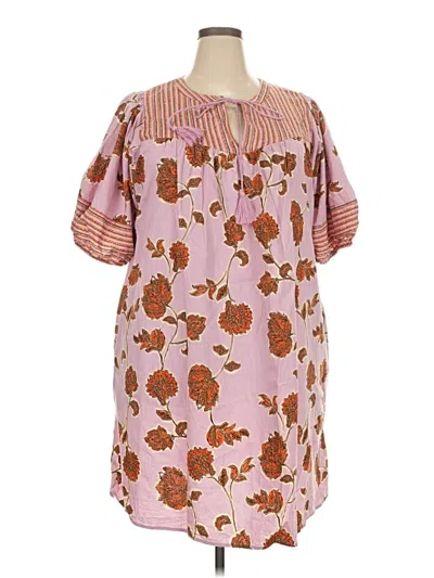 Pre-owned Knox Rose Casual Dress In Pink