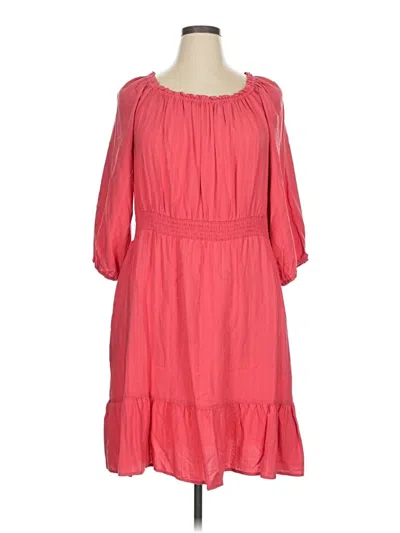 Pre-owned Knox Rose Casual Dress In Pink