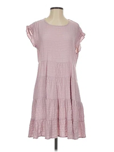 Pre-owned Knox Rose Casual Dress In Pink
