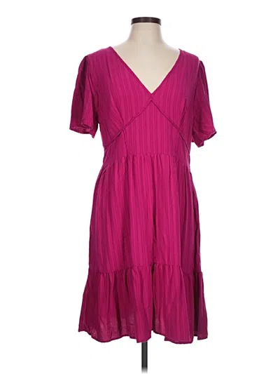 Pre-owned Knox Rose Casual Dress In Pink