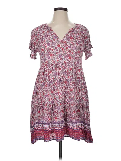 Pre-owned Knox Rose Casual Dress In Pink