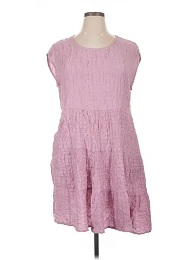 Pre-owned Knox Rose Casual Dress In Pink