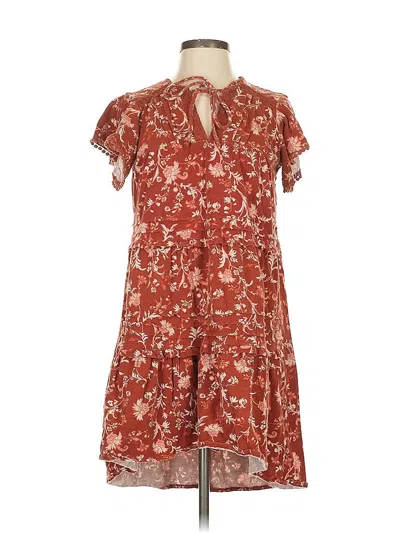 Pre-owned Knox Rose Casual Dress In Red