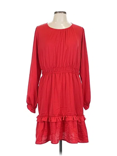 Pre-owned Knox Rose Casual Dress In Red