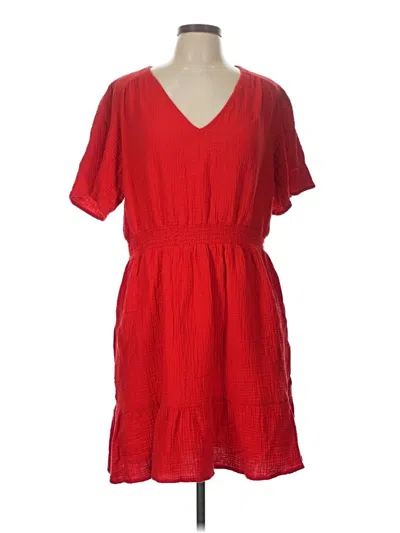 Pre-owned Knox Rose Casual Dress In Red