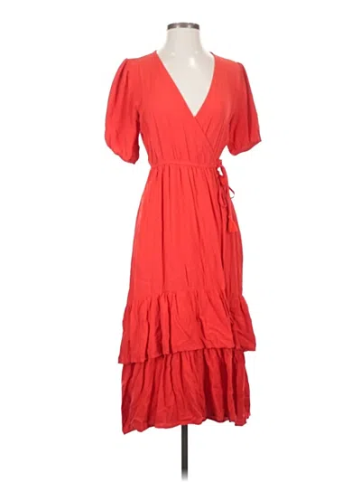 Pre-owned Knox Rose Casual Dress In Red