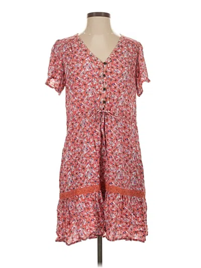 Pre-owned Knox Rose Casual Dress In Red